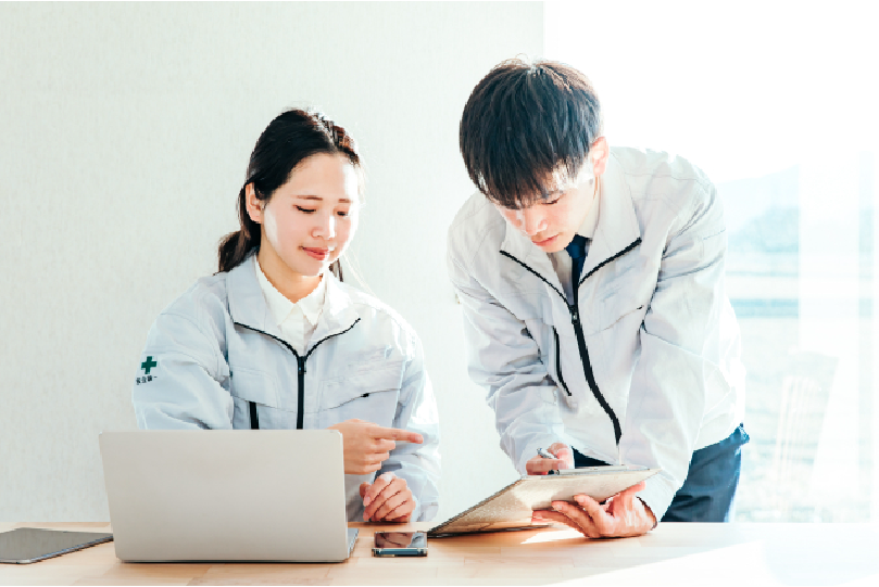 国内自社工場でのキッティング