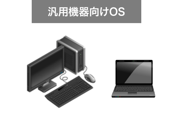 汎用機器向けOS